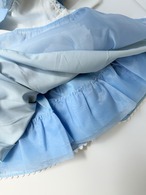 100~140相当【即納】不思議の国のアリス風ワンピース 2種カチューシャセット アリス 水色ワンピ