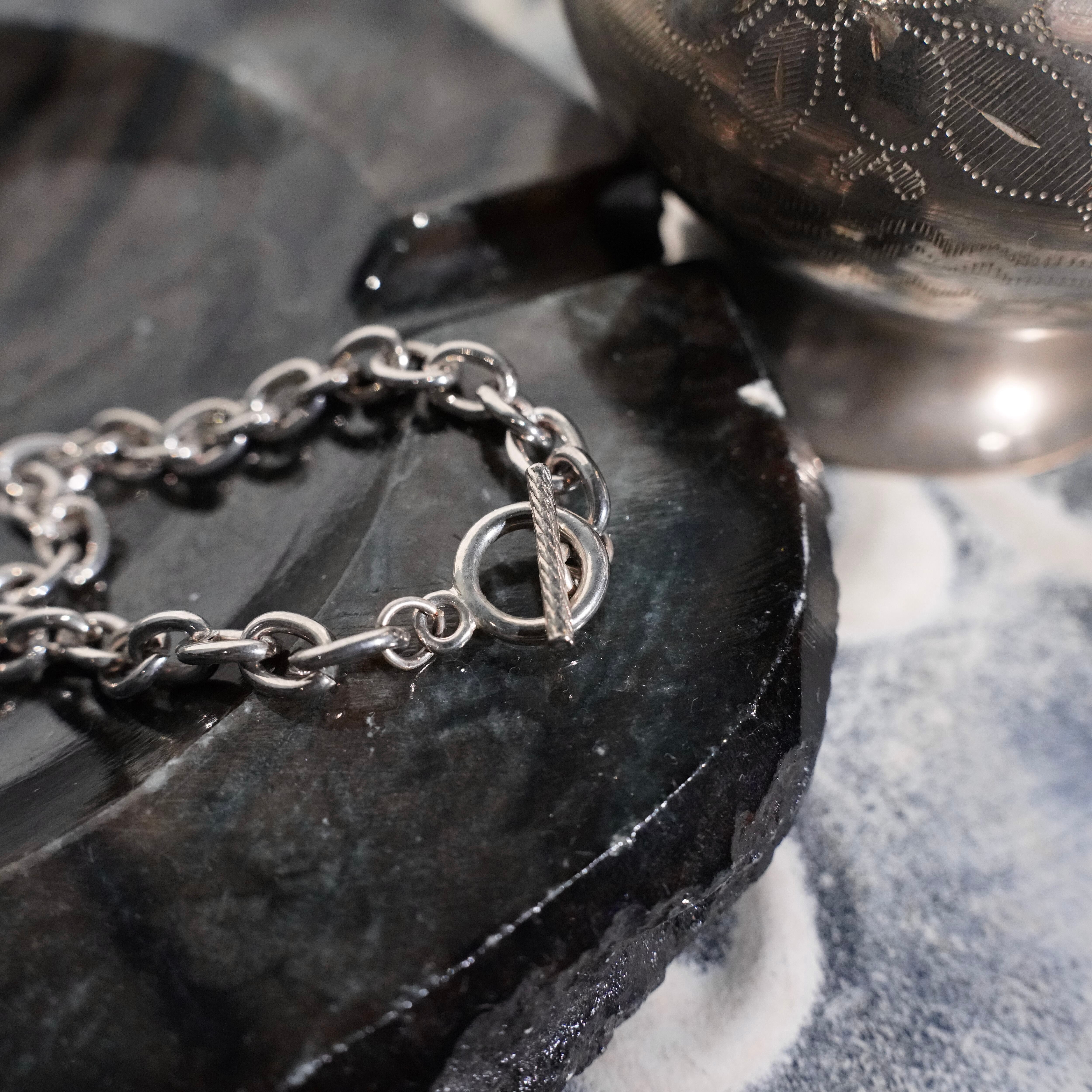 USA VINTAGE DESIGN CHAIN BRACELET/アメリカ古着デザインチェーン