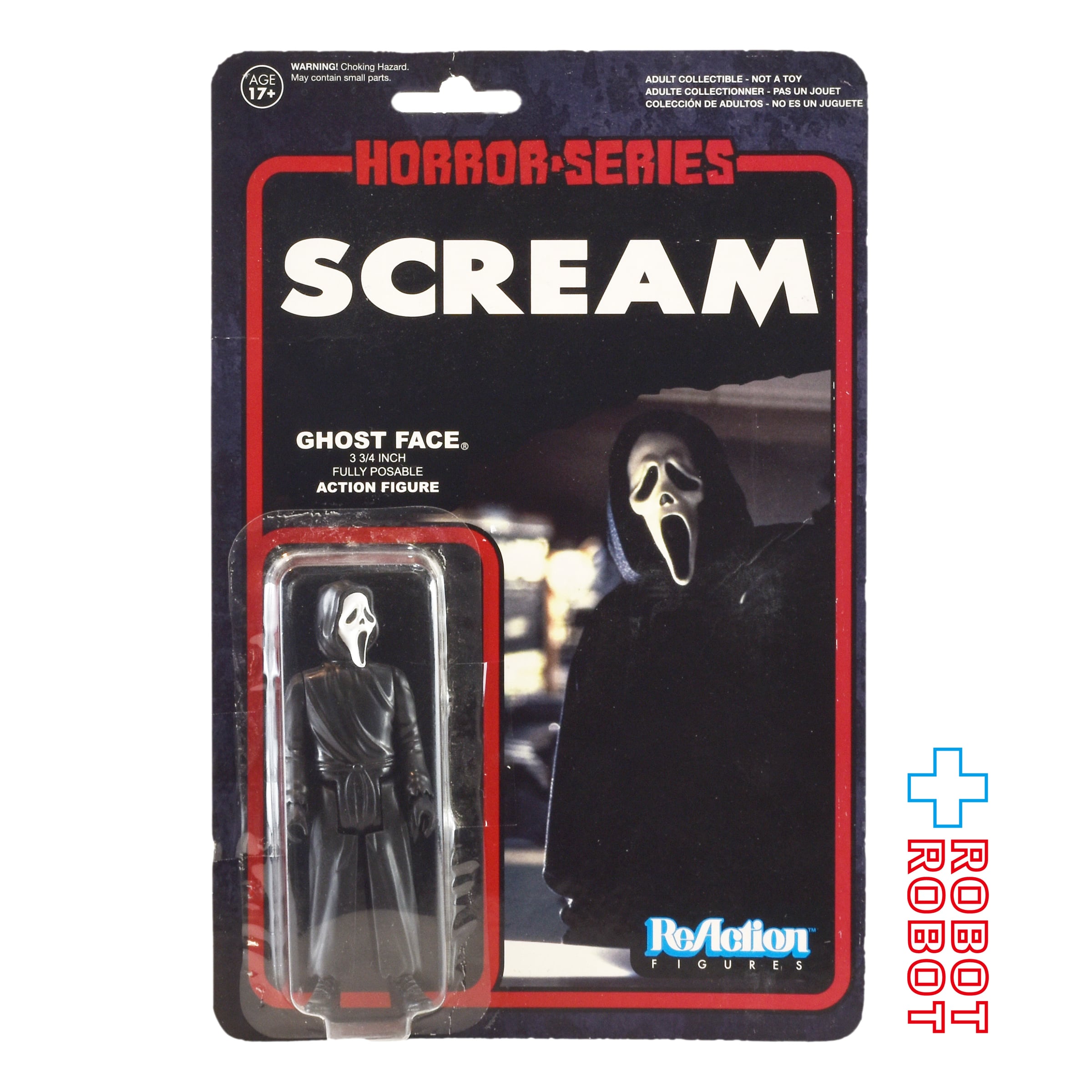 リ・アクション ホラーシリーズ スクリーム 3.75インチ・アクション