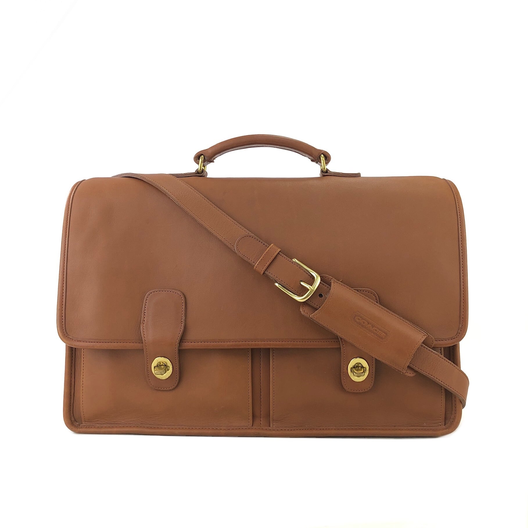 COACH コーチ グラブレザー ターンロック ブリーフバッグ COACH コーチ グラブレザー ターンロック ブリーフバッグ