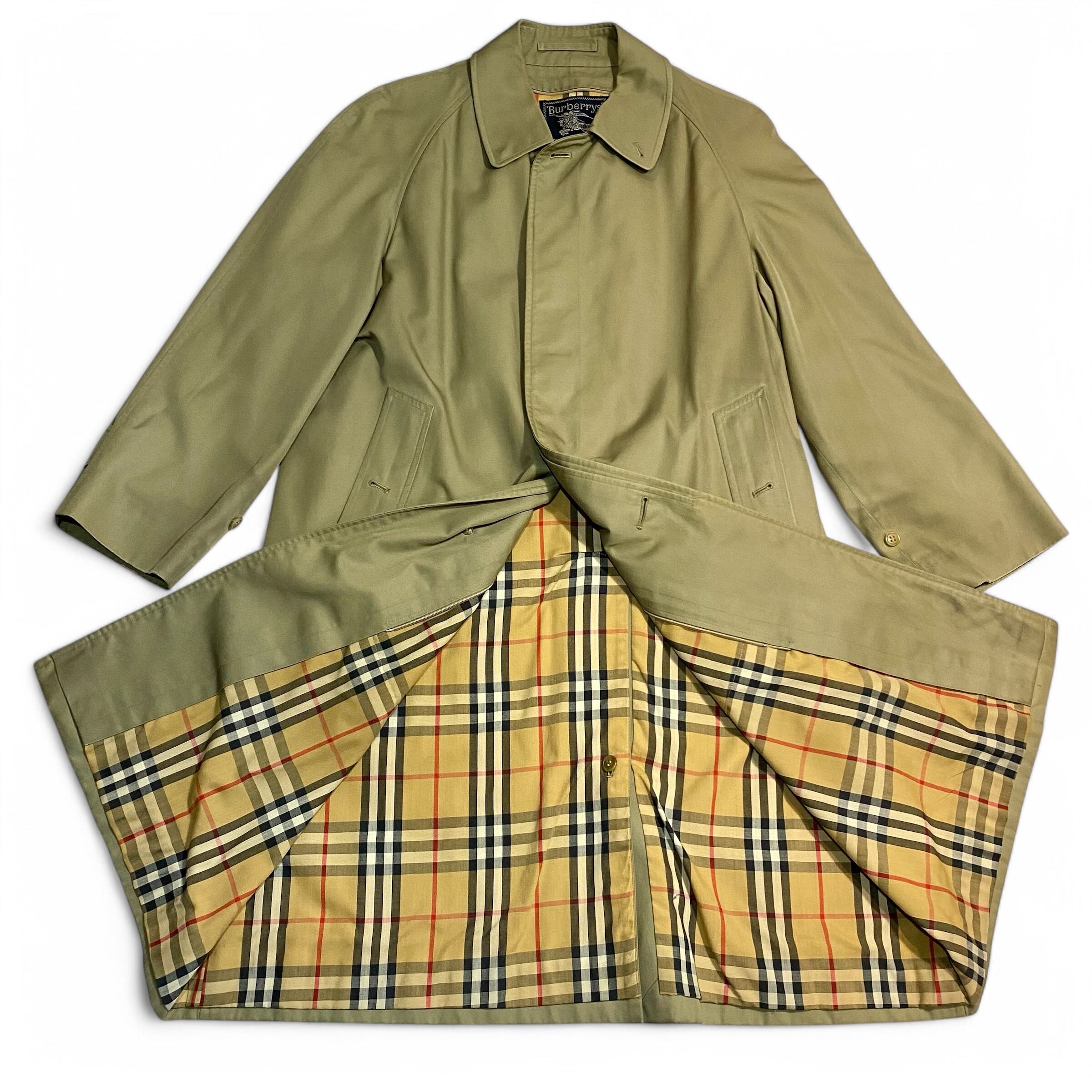 Burberry Trench Coat Beige Nova Check Long Coat Vintageトレンチコート ベージュ ノバチェック ロングコート ヴィンテージ
