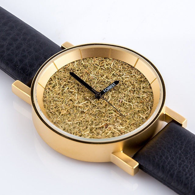 森の腕時計（Gold Forrest）