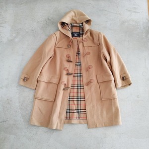 BURBERRY メンズ　ダッフルコート　ノバチェック　カシミア　L