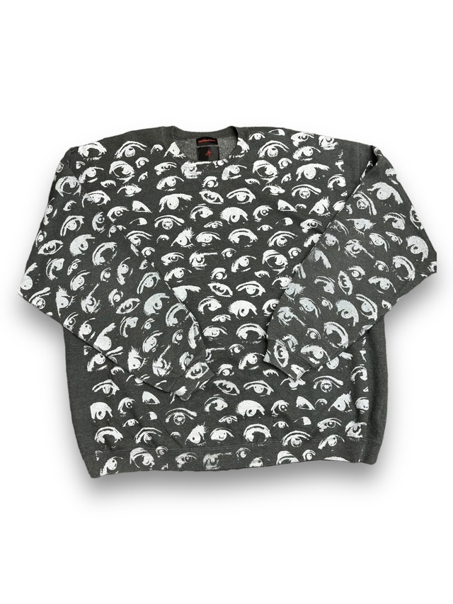 【PLANET STUDIO】remake eye print sweat④