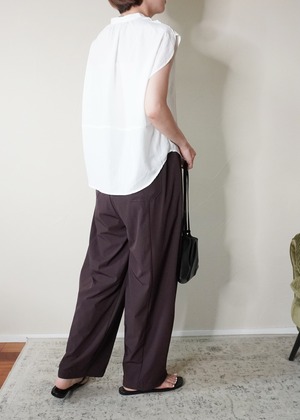 SALE スリットスリーブ　ブラウス