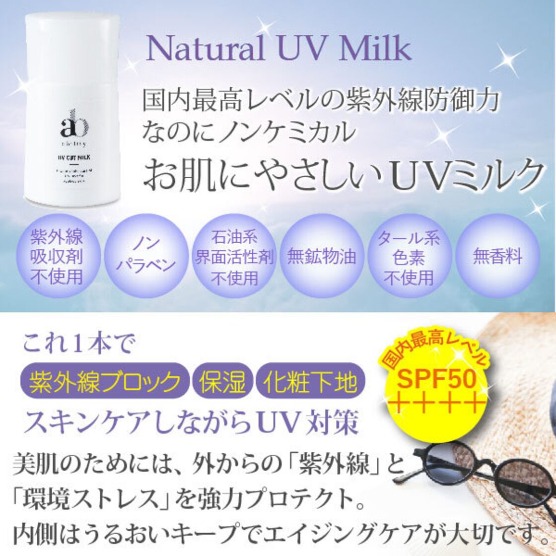 ナチュラル UVミルク（日焼け止め兼化粧下地） | PAY ID