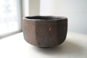 10 黒磁面取碗   田中敬史 KEIJI TANAKA