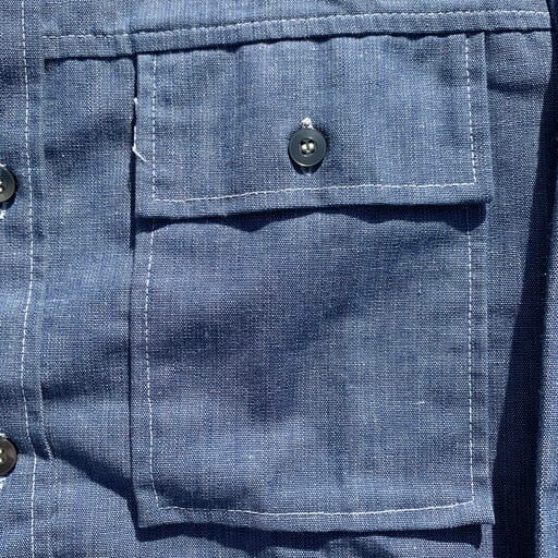 70's Levi's リーバイス PANATELA パナテラ シャンブレーシャツ ミント