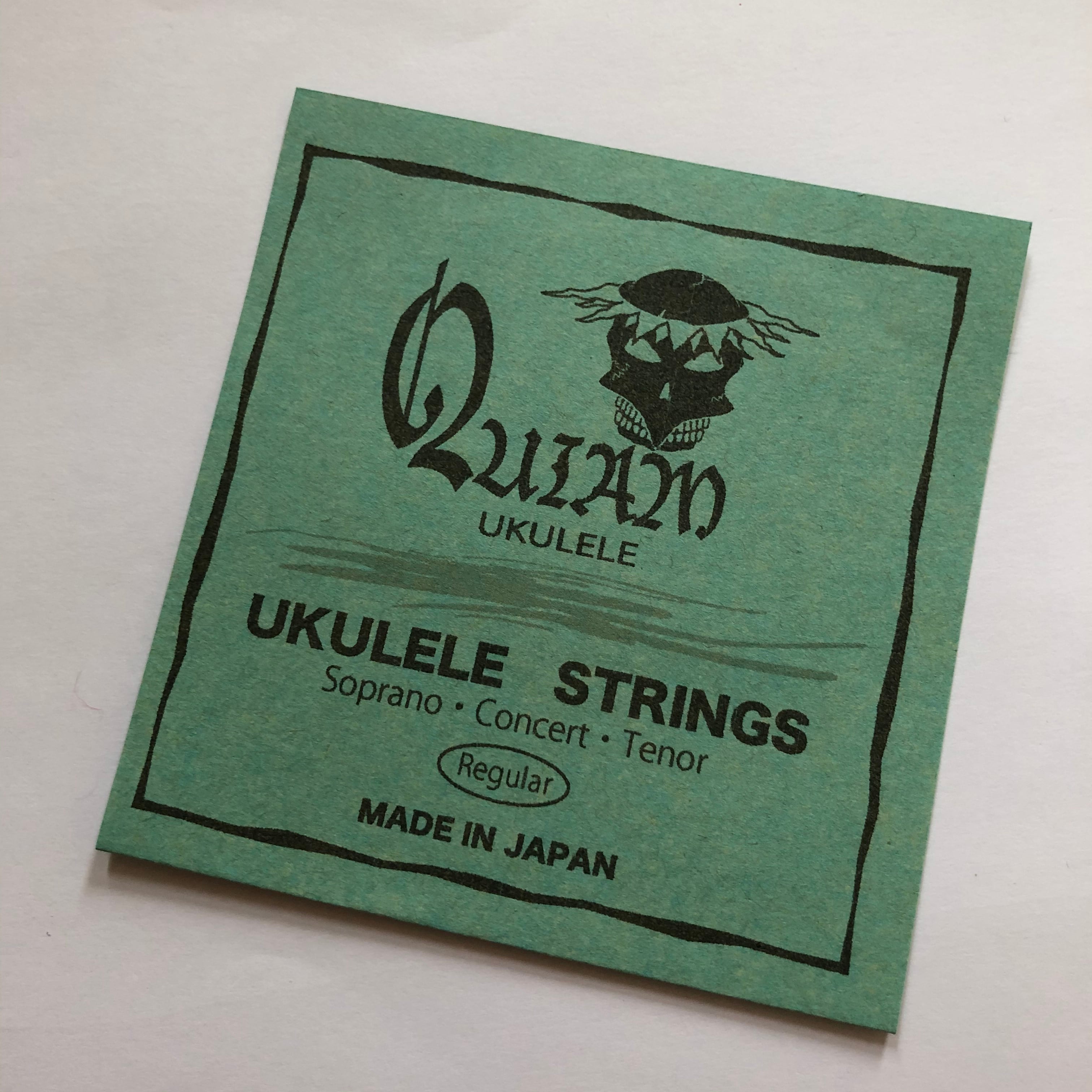 UKULELE STRINGS Black Regular | QUIAM WEB SHOP