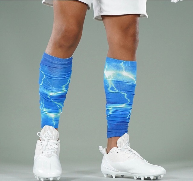 レッグスリーブ ライトニングブルー フリーサイズ