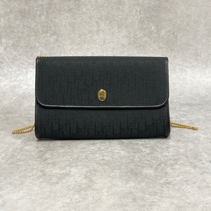 Christian Dior ディオール チェーンショルダー ブラック 7371-202206