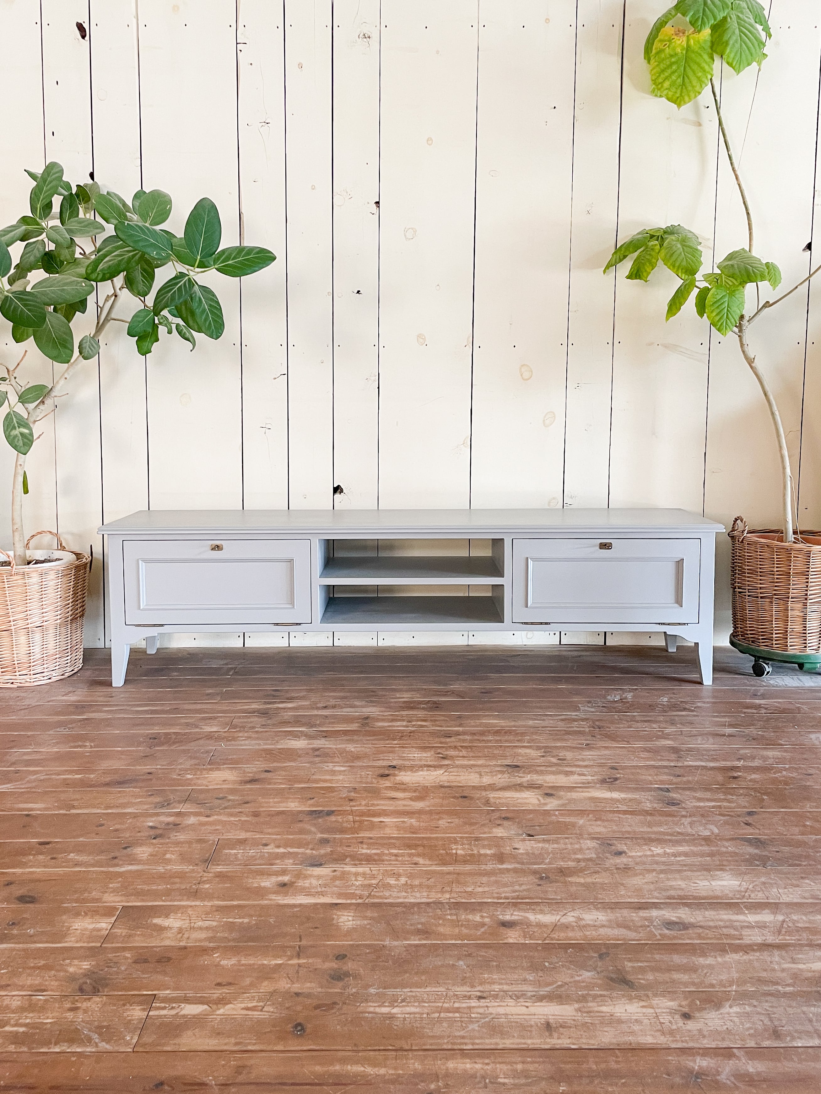 アンティーク調テレビボード 海外インテリア風テレビ台 （オーダー