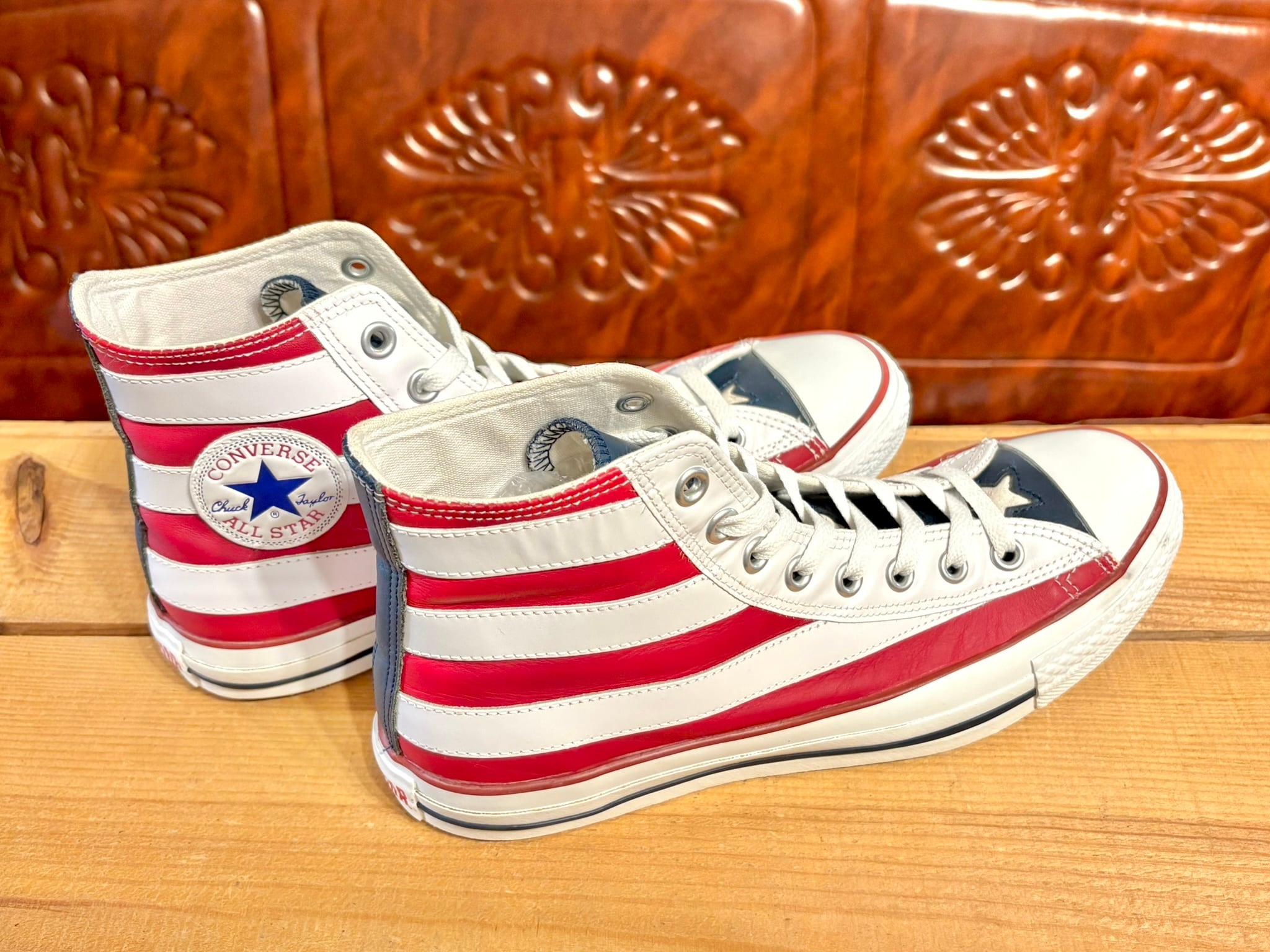 converse（コンバース）ALL STAR LEATHER STARS&BARS TRICO(レザー