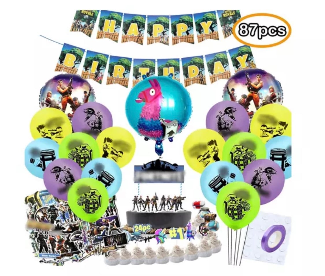 誕生日フォートナイトバルーンセット