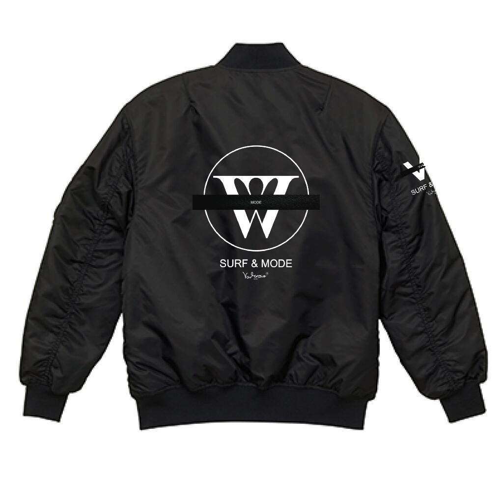 （両面印刷）United Athle タイプ MA-1 ジャケット（中綿入）