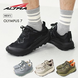 ALTRA [アルトラ] OLYMPUS 7 M [AL0A85TK7] オリンパス 7 ・防水性・撥水性・透湿性・クロスカントリー・ロードランニング・トレイルラン・ハイキング・ファストパッキング・トレイルレーシングシューズ・MEN'S [2026AW]