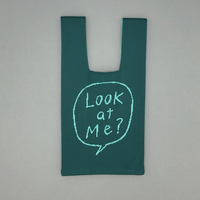 【killdisco】キルディスコ KNIT MINI MARCHE BAG  ドッグ -Look at Me?- ニット ミニマルシェバッグ