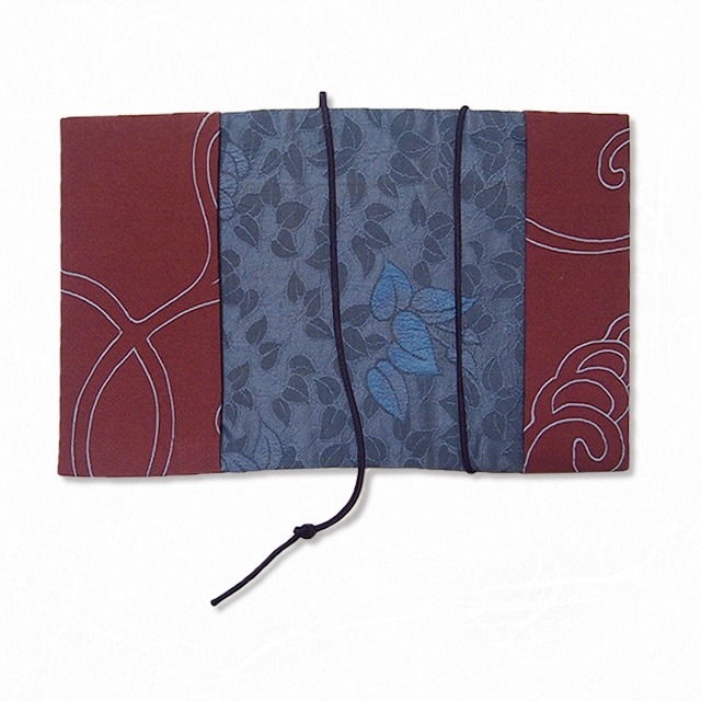 和柄ブックカバー＜ぶどう＞【文庫本用】
