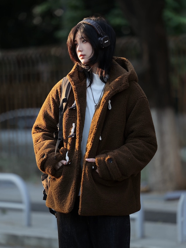 ボアダッフルフーデッドジャケット / Boa Duffle Hooded Jacket