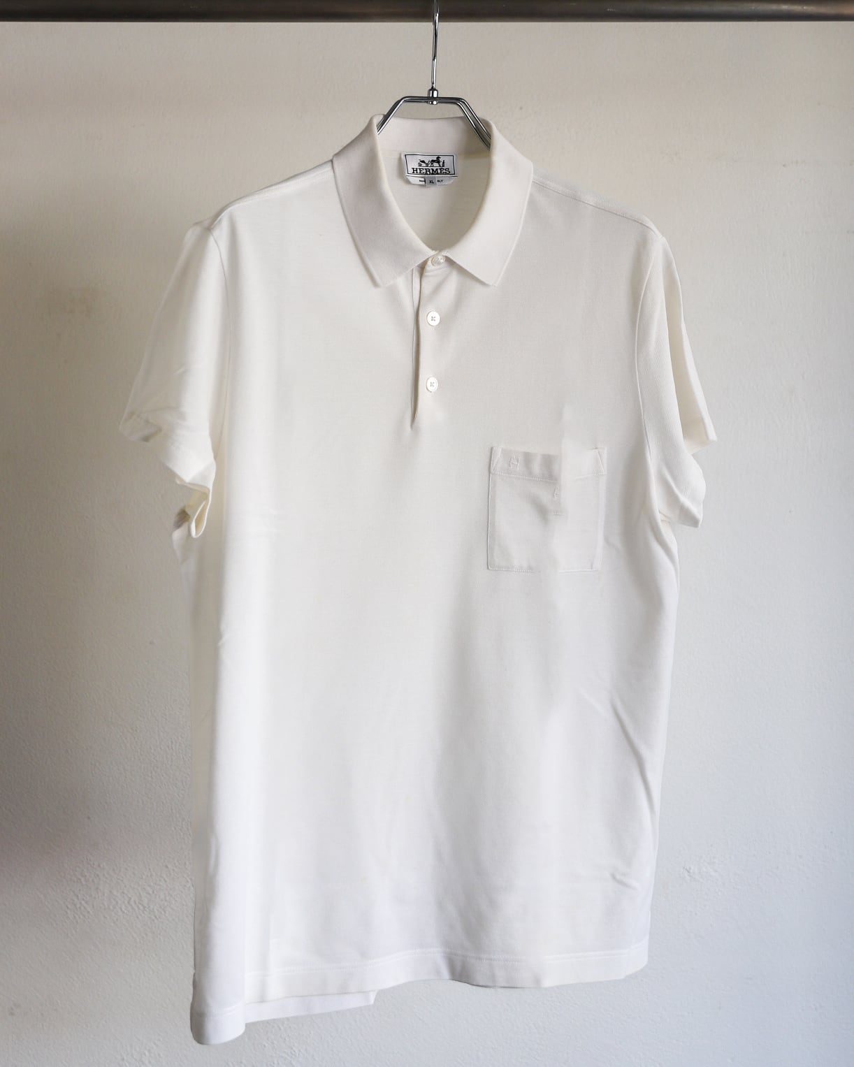 定価9万】HERMES special polo shirt made in Italy mint condition