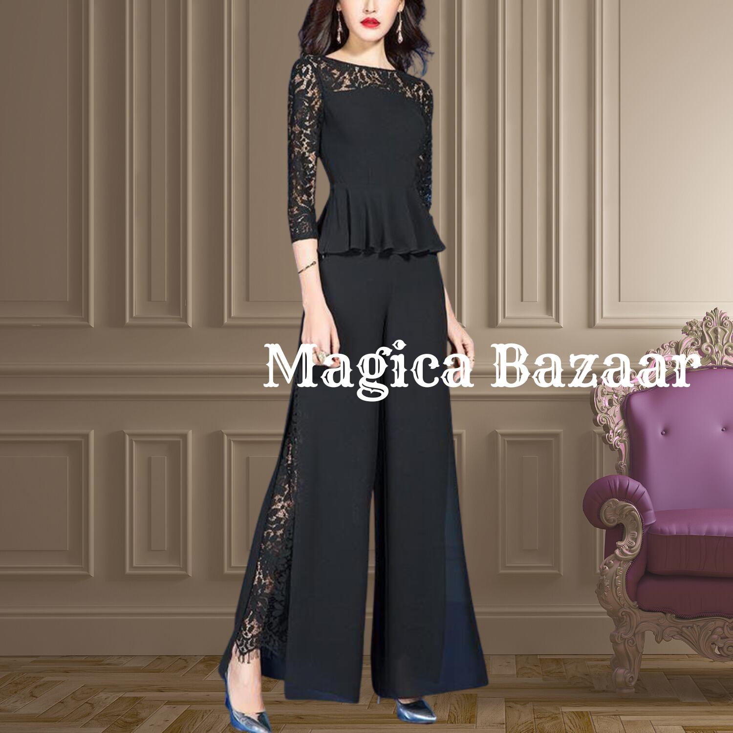 レースセットアップ 黒