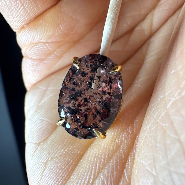 no.A5 レピドクロサイト ペンダントトップ兼ブレスチャーム