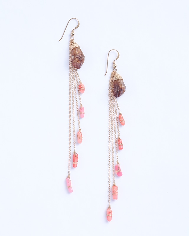 Albarracin / Citrine-Pink coral