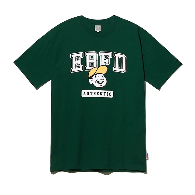 [EBBETSFIELD] EBFD Betts Short Sleeve T-Shirt Deep Green 正規品 韓国 ブランド 韓国通販 韓国代行 韓国ファッション Tシャツ