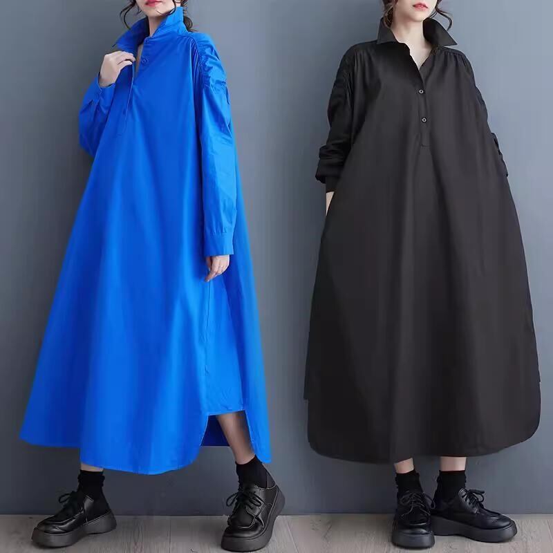 バックデザインシャツワンピース(2色)10645