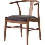 レントチェア A2-212 椅子 いす イス チェア 背もたれ 肘掛け付き 木製 飲食店 商業施設 店舗 ショップ オフィス ミーティングルーム リビング ダイニング ブラウン