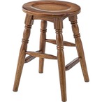 ハイスツール GT-784BR GT-784WH レトロ なつかしい シンプル 木製 木目 ウッド アンティーク調 リビング ダイニング キッチン ブラウン ホワイト