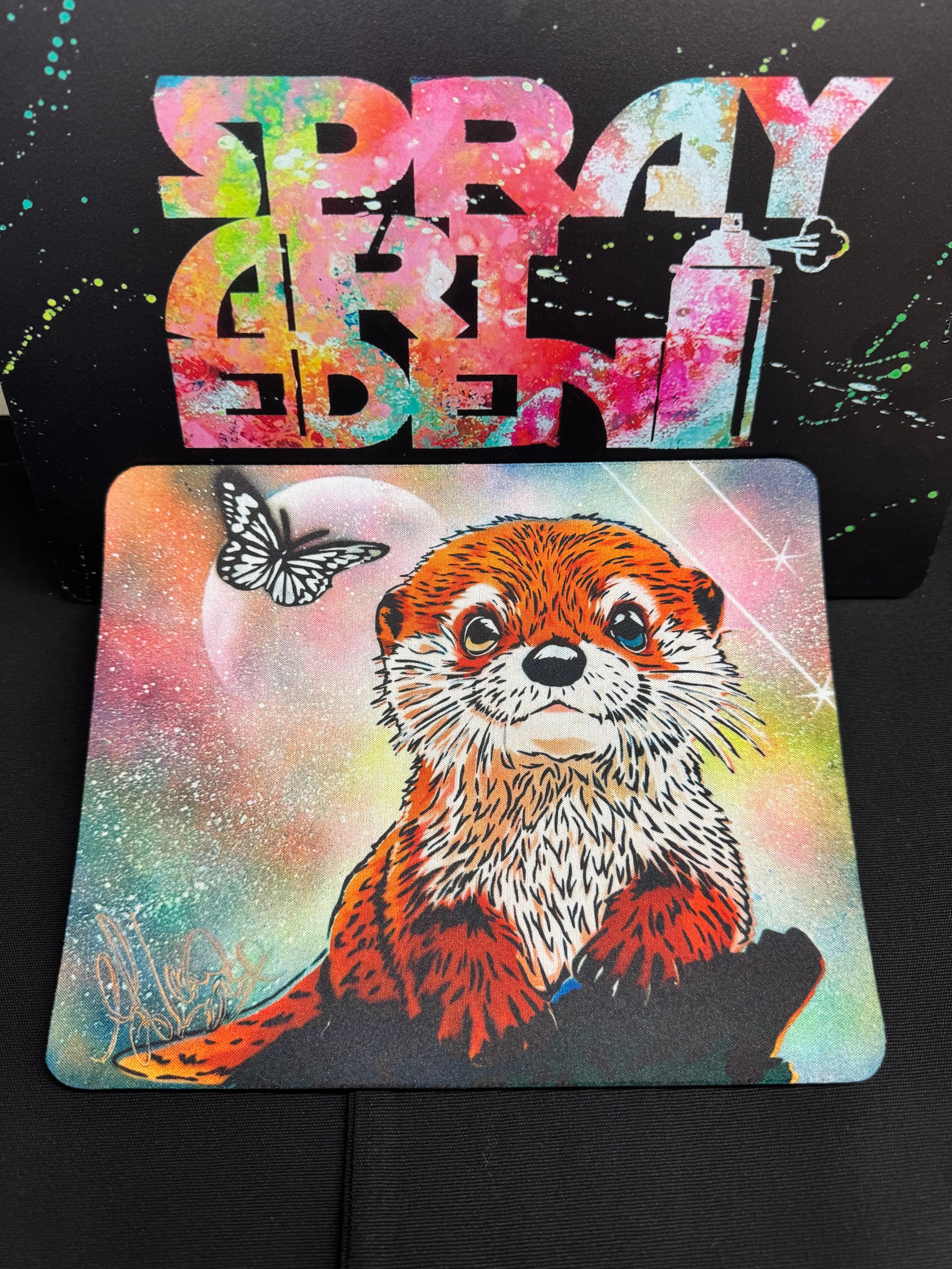 728万再生されてる原画の絵」【原画 F6 キャンバス】 | スプレーアート