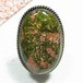 天然石、ユナカイトの大ぶりのフルーサイズリング　 Costume Jewelry Sale 11775R