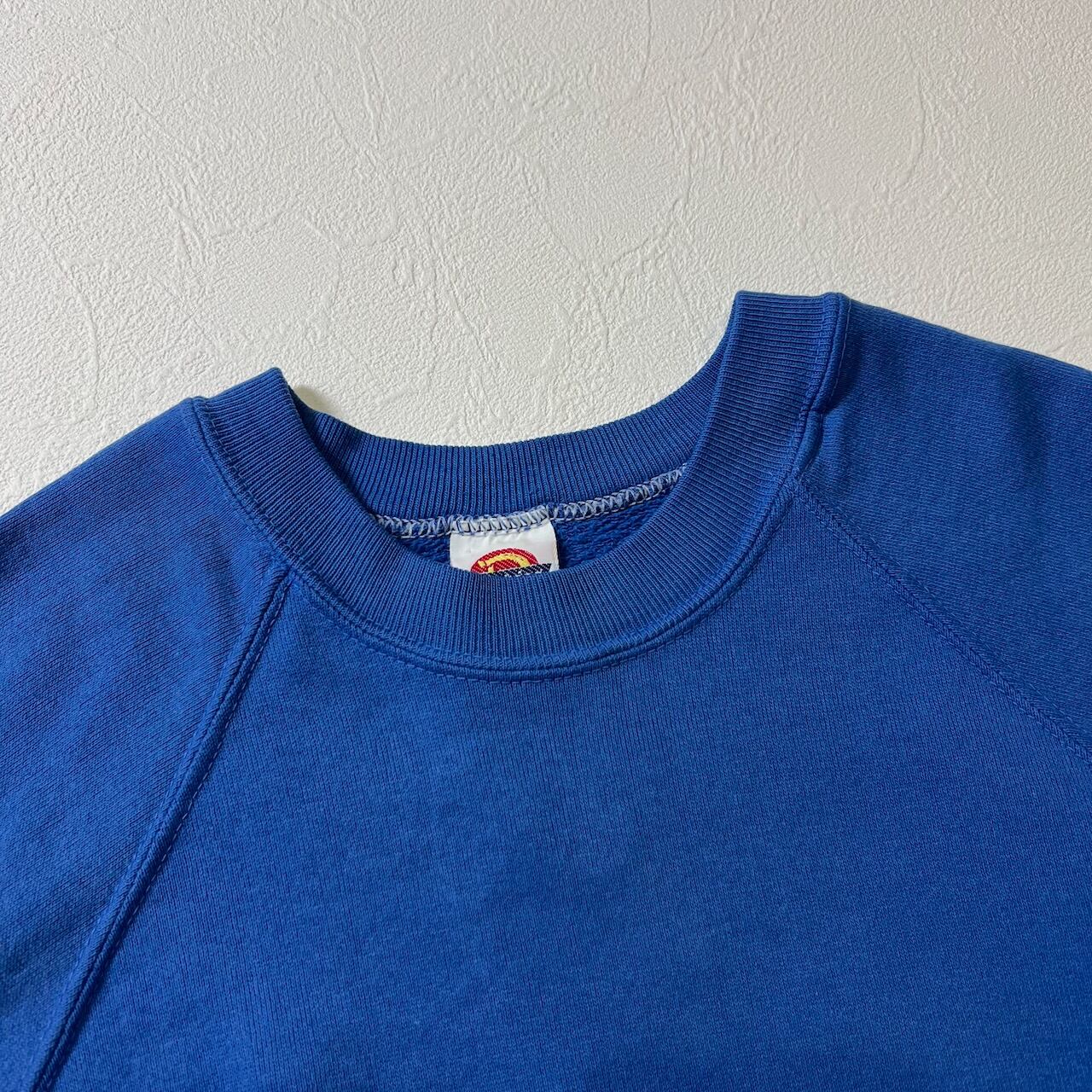 70s〜80s USA Dickies ラグラン 無地 スウェット プルオーバー