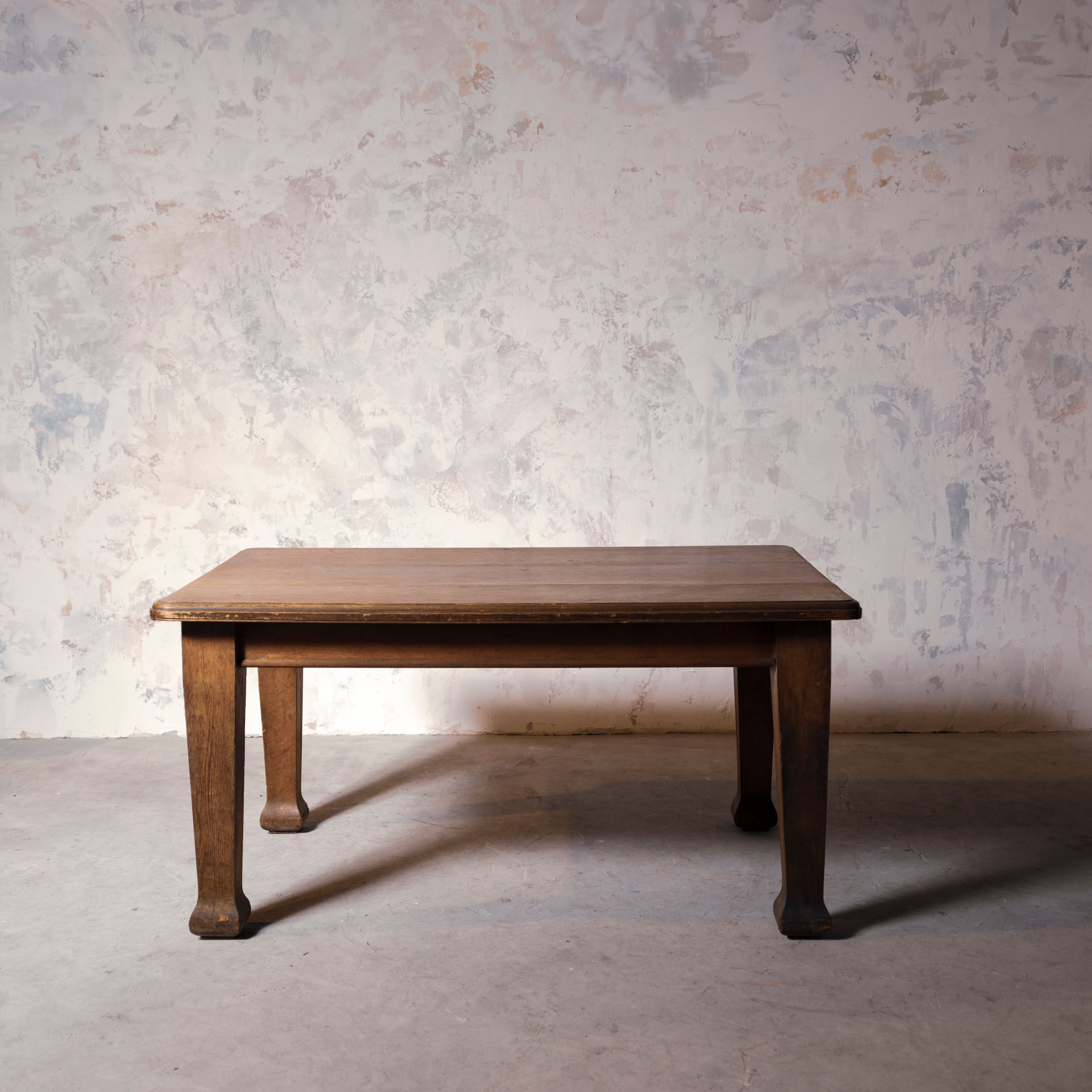 テーブル/ダイニングテーブル/アンティークテーブル/店舗什器/インテリア/アンティーク/リビング/オーク材