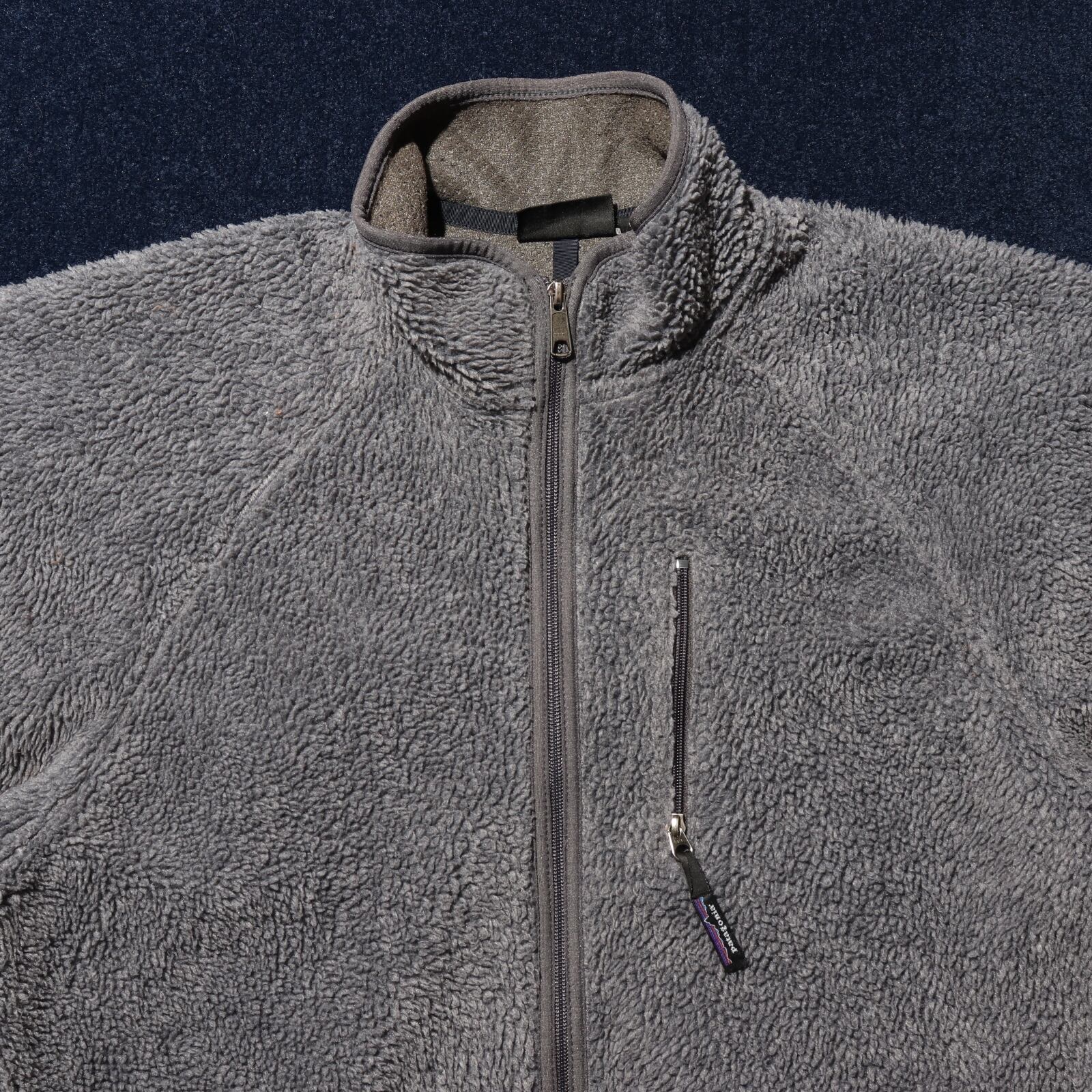 XL USA 97年 グレー レトロカーディガン Patagonia パタゴニア retro  