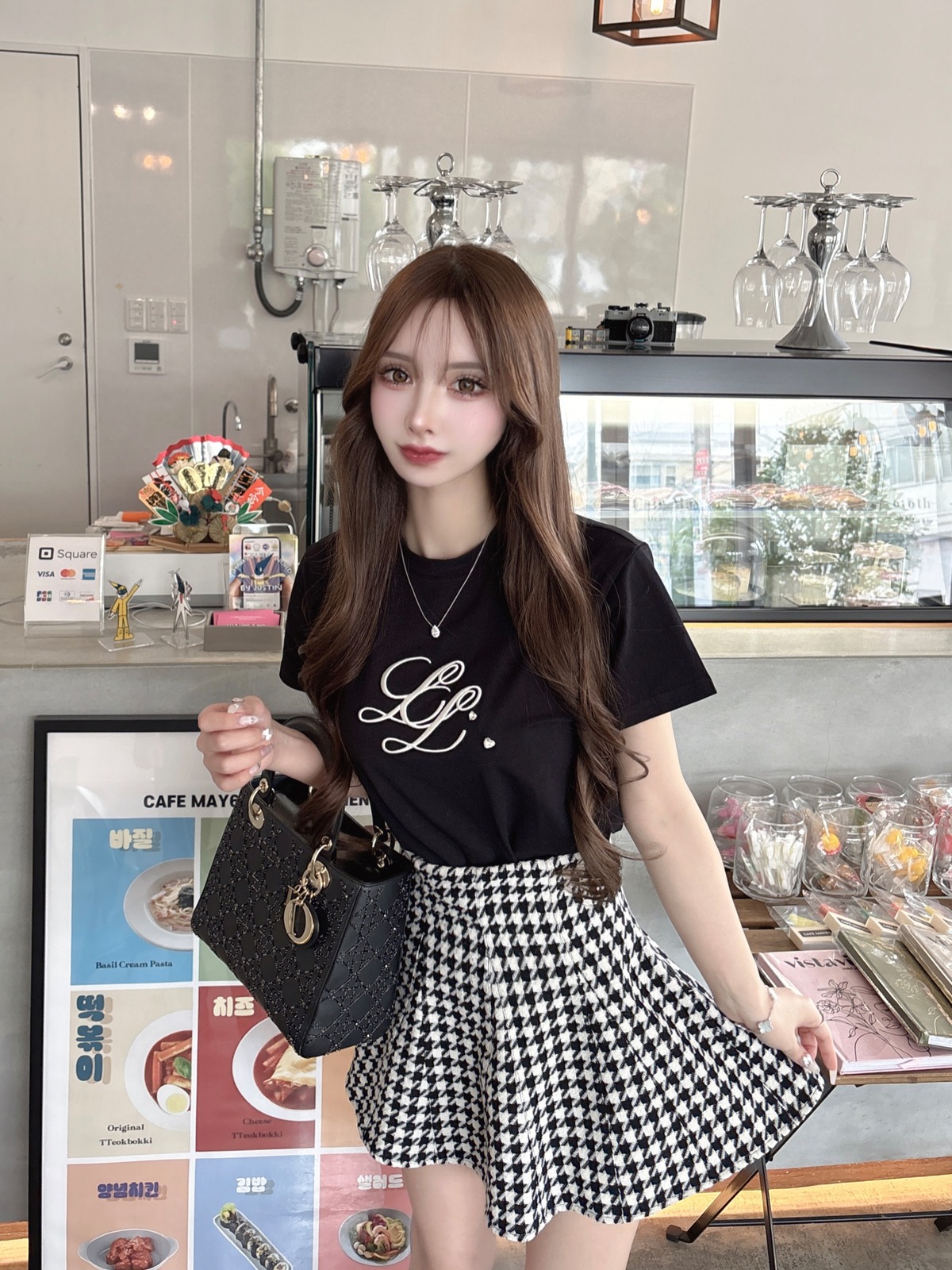 Lumignon original ♥ LL heart bijou T【ブラック】 | Lumignon