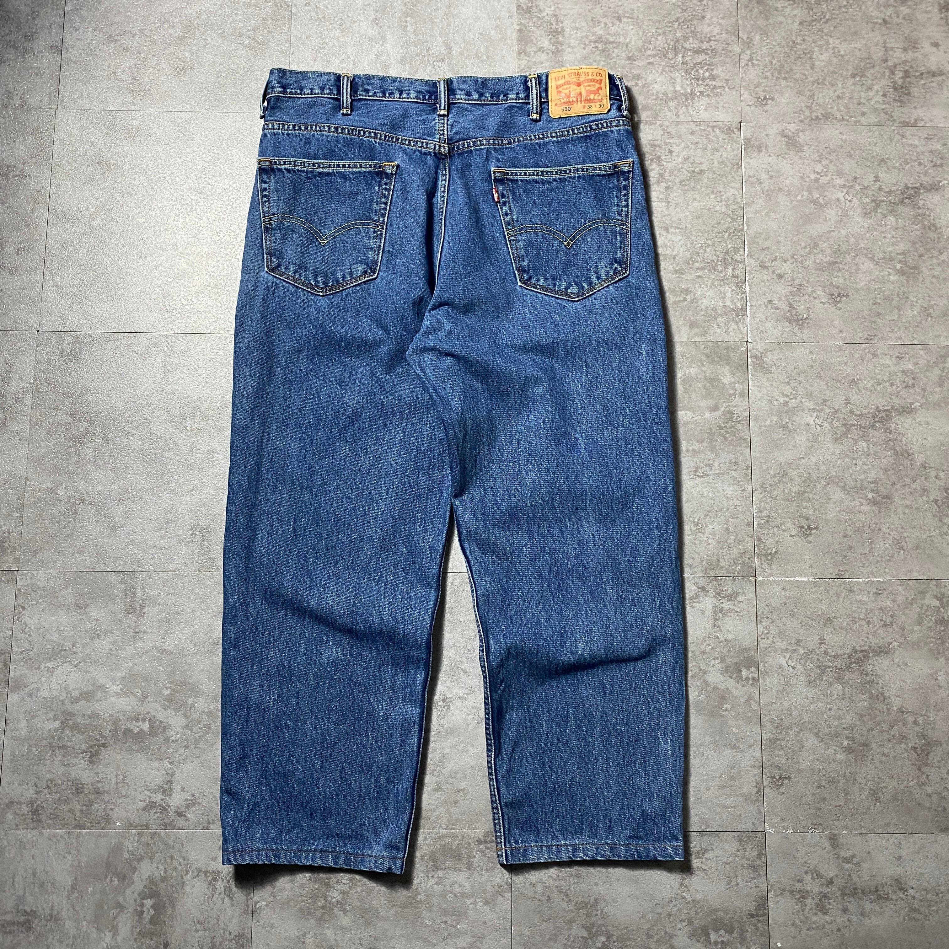 W38 L30Levis 550 リーバイス ジッパーフライ バギー テーパード