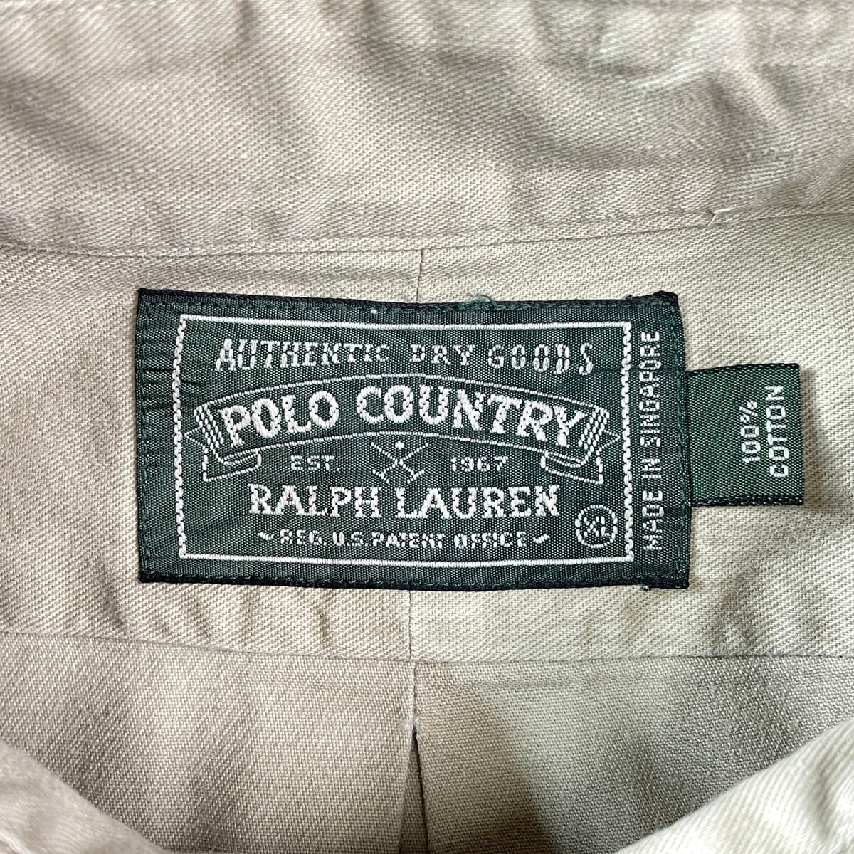 90年代 ラルフローレン ポロカントリー POLO SPORTSMAN 長袖 コットン