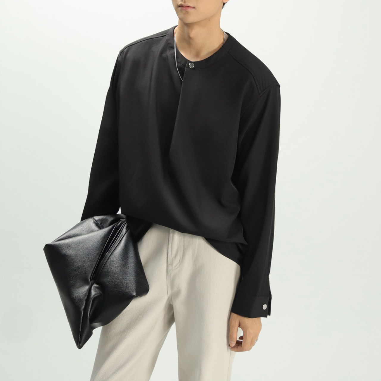 ワイドフィット ロングスリーブトップ  　TB1839・画像10