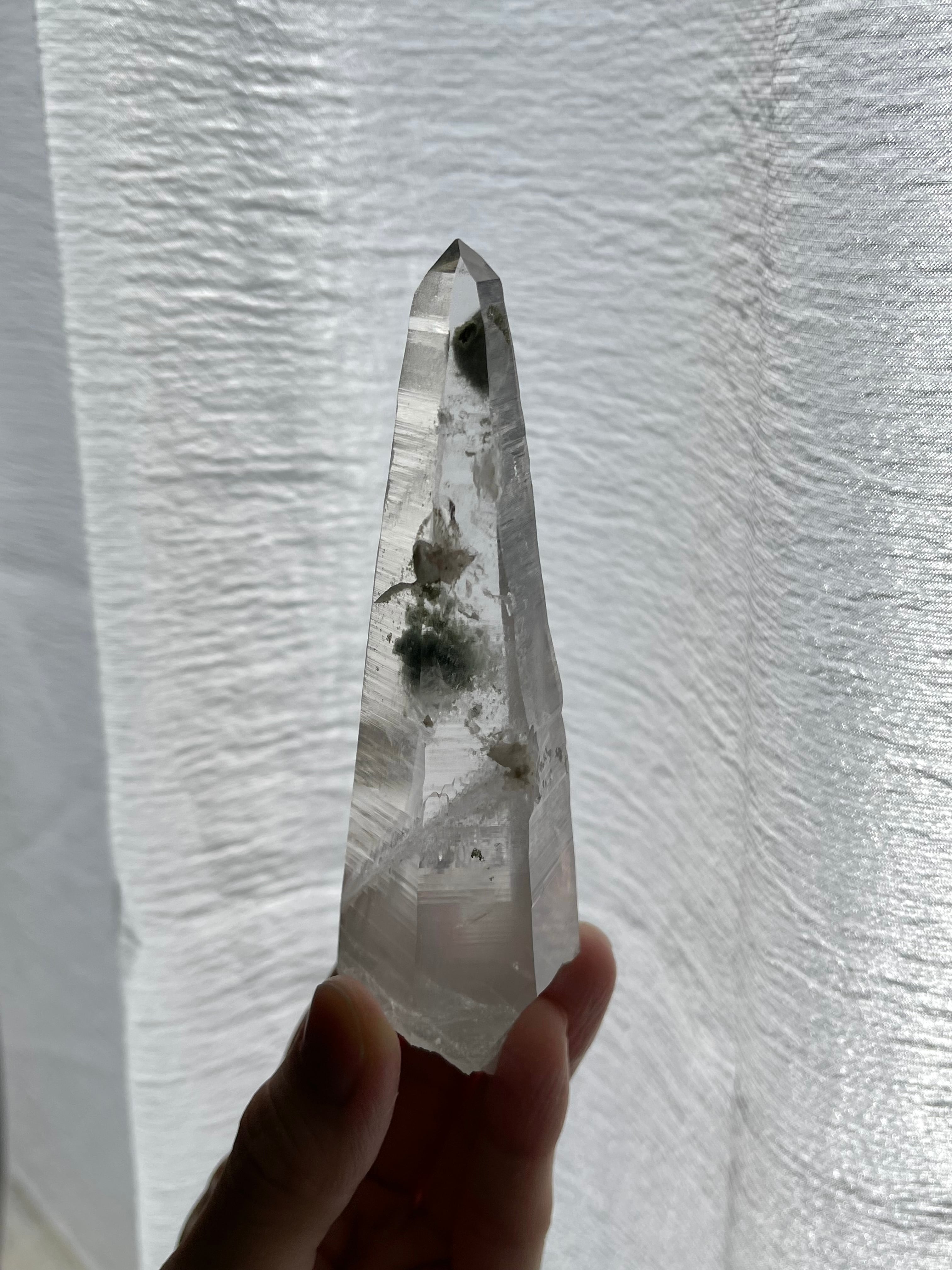 クローライト / クォーツ【Chlorite in Quartz】ネパール産 | PEANUTS