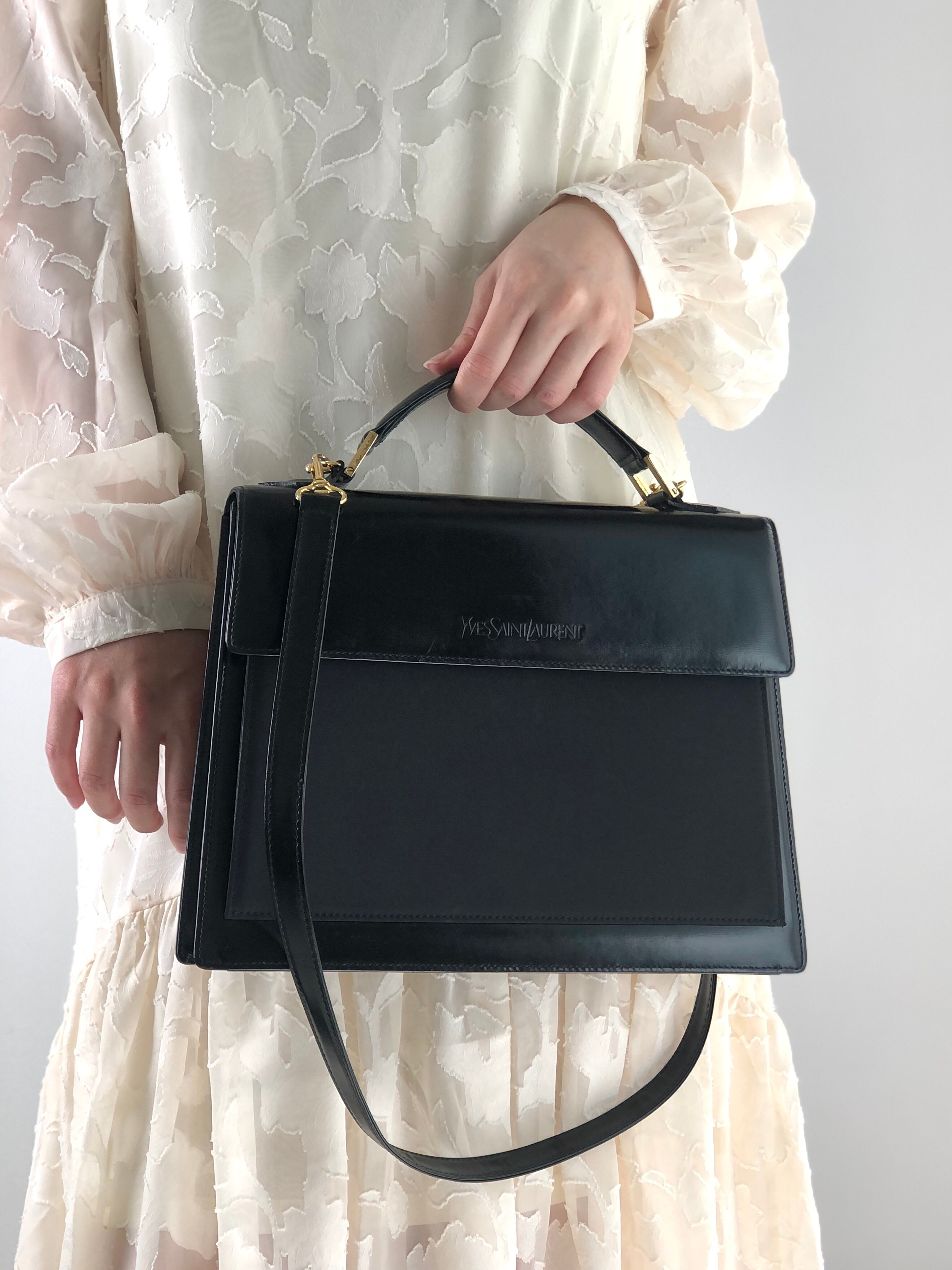 w181 イヴサンローラン ショルダーバック 日本直送 名牌中古包 】Yves 