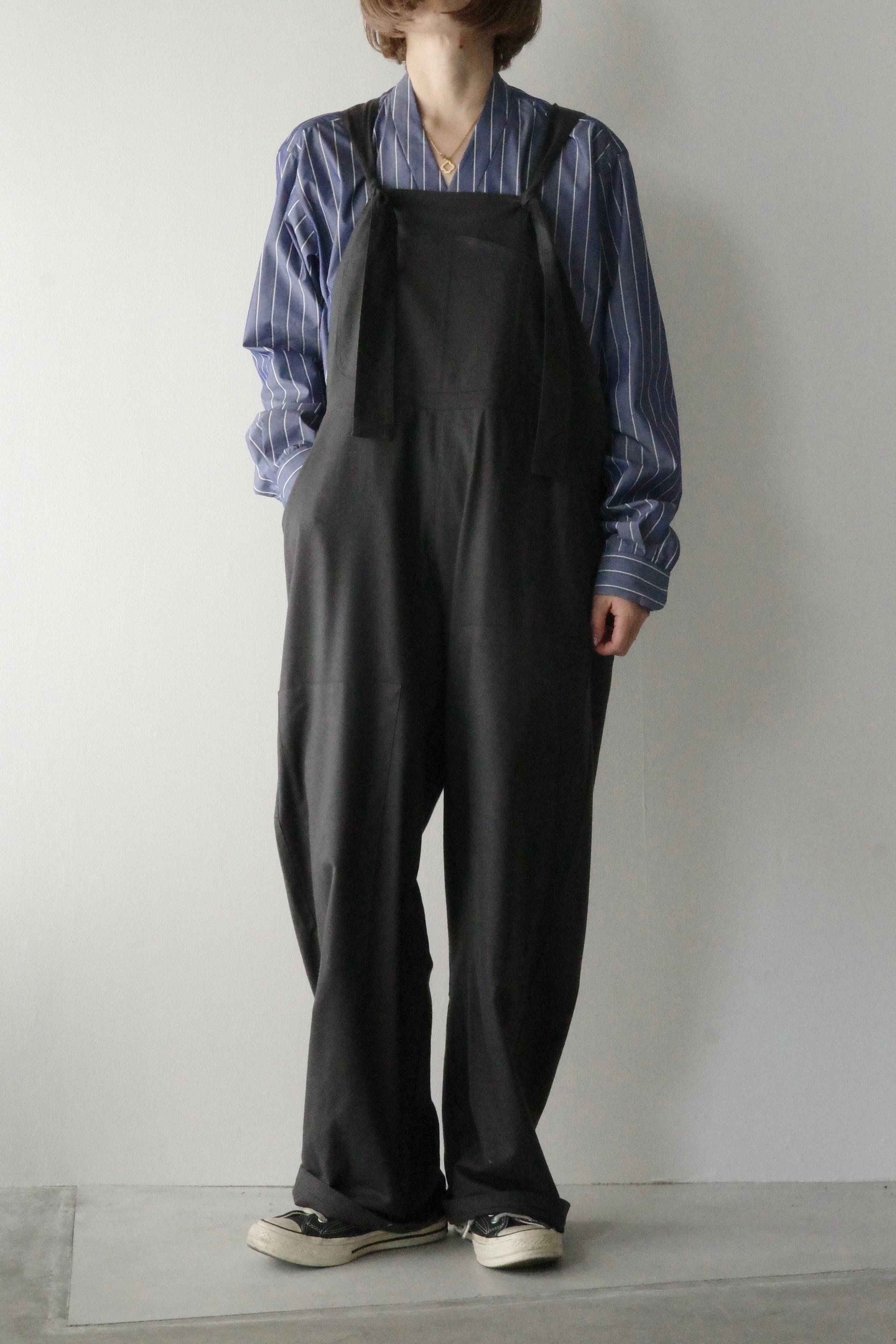 【新品未使用】値下げ!BASERANGE ロンパース BASERANGE】GREN OVERALLS/BRIDGE GREY | TOLMA.