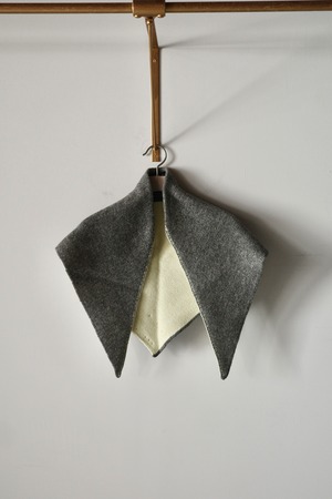 B.B.WALLACE【BANDANA  -FLANNEL GRAY- 】