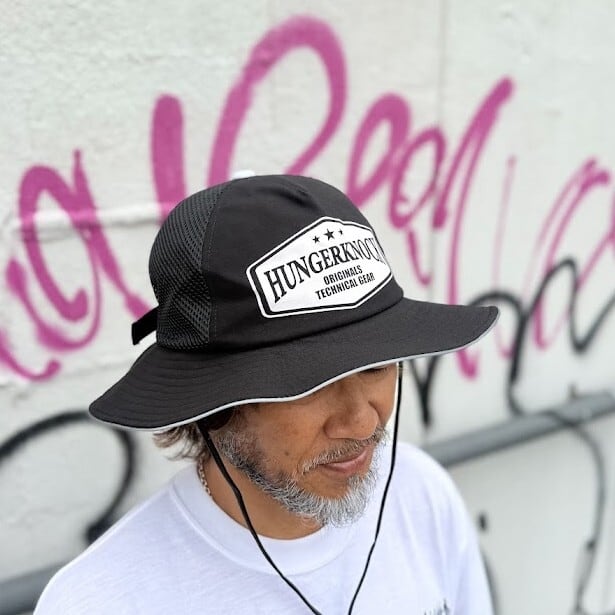 HUNGERKNOCK Originals / SAFARIHAT（Black) | 道がまっすぐ