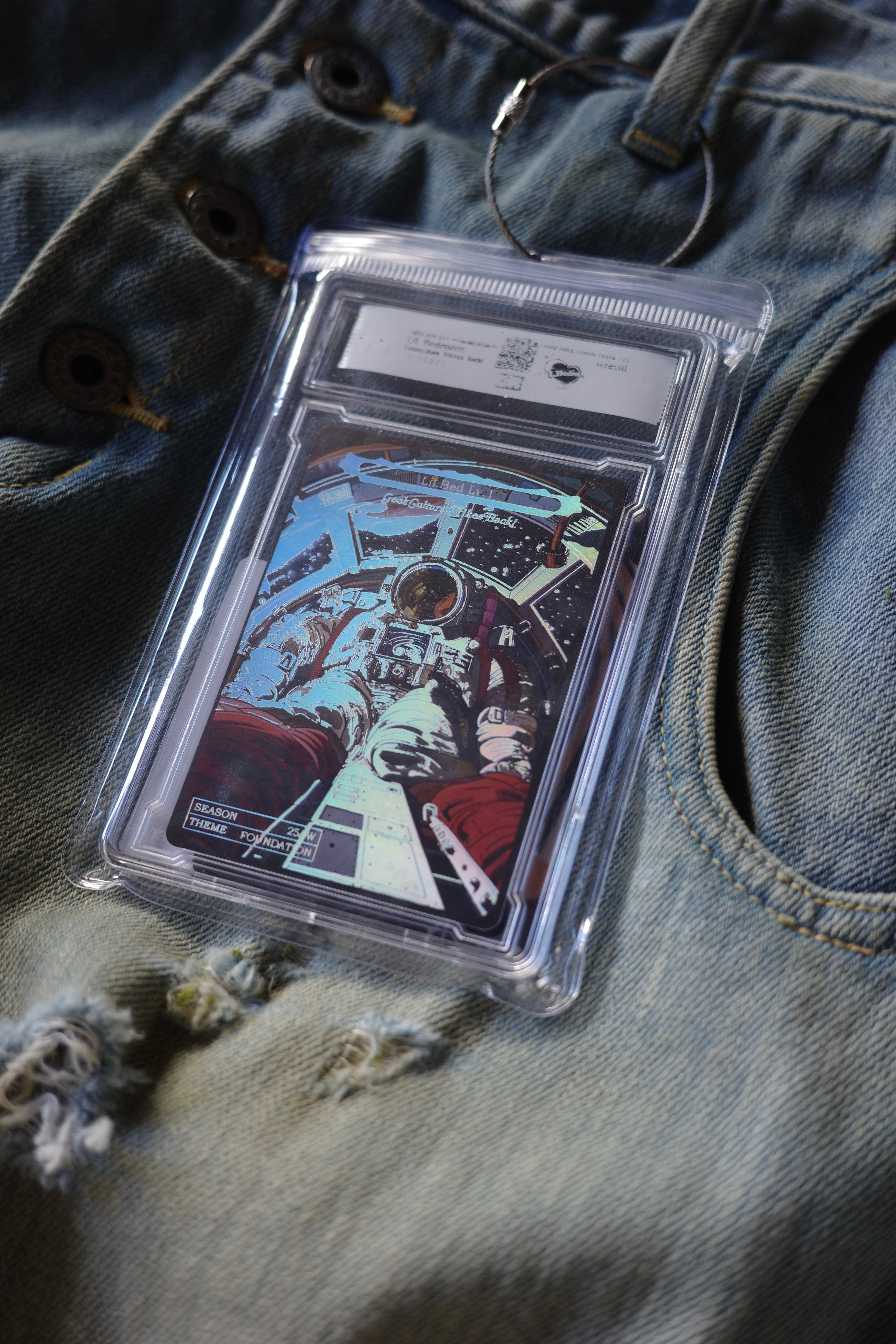 LITTLE.BEDROOM 【WARP HOLE DENIM -Moss-】 | lloomm