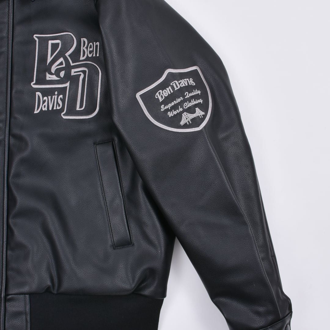 BEN DAVIS】2024A/W フェイクレザージャケット | VOLCAN&APHRODITE BEN DAVIS】2024A/W フェイクレザージャケット | VOLCAN&APHRODITE