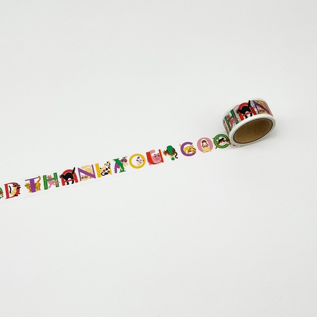 贈りたくなるマスキングテープ 07 THANK YOU!