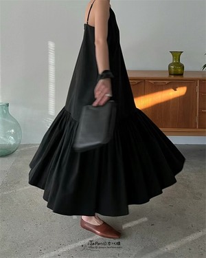 コットンキャミワンピ　AJ22262-8968