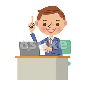 イラスト素材 ノートパソコンを使うビジネスマン 指差し カメラ目線 ベクター Jpg 8sukeの人物イラスト 屋 かわいいベクター素材のダウンロード販売 イラスト素材 ノートパソコンを使うビジネスマン 指差し カメラ目線 ベクター Jpg 8sukeの人物イラスト 屋 かわいいベクター素材のダウンロード販売